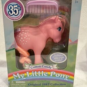 My Little Pony 35th Anniversary Cotton Candy Figure Original 1983 Collection